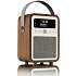 VQ Monty DAB+FM radio m. Bluetooth - træ