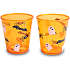 Halloween plastikkrus 2 stk. - orange