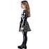 Halloween glam skelet kostume str. 116