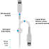 Fixed FIXDLS-CL2-WH USB-C til lightning kabel - hvid