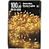 Klyngelys med 100 LED - varm hvid
