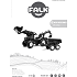 Falk Toys New Holland renderaver med vogn