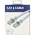 Cat6 U/UTP netværkskabel 0,5 meter - hvid
