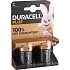 Duracell Plus C batterier 2-pak