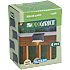 Naja solar lampe - sort - 4-pak