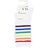 VRS dame tennisstrømper str. 35/38 - stribet