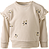 VRS baby sweatbluse str. 74 - beige