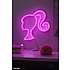 Barbie LED neon væglampe - pink