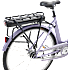 SCO Premium E-Fresh dame elcykel 28" 13AH - lilla