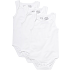 VRS baby 3-pak body str. 56 - hvid