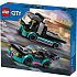 LEGO City Racerbil og biltransporter 60406
