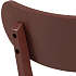 Roxby spisebordsstol - lakeret terracotta