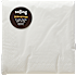 Salling ensfarvede servietter 33x33 cm 100-pak - hvid