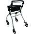 Actiumplus Indoor rollator - champagne