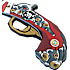 Liontouch pistol i skum - flere varianter - assorteret