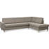 Madrid Nordic højrevendt open-end sofa - taupe