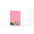 Farvet karton A4 10 ark - pink