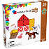 Magna-Tiles magnetisk byggesæt - 25 dele