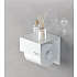 T&B toiletrulleholder - mat hvid