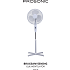 Prosonic gulvventilator 45 W - hvid