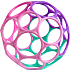 Oball Classic bold - pink/lilla