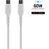 Fixed FIXDLS-CC05-WH USB-C til USB-C kabel - hvid