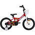 Puch Sally pige juniorcykel 1 gear 16" 2024 - rød