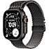 Apple Watch Ultra 3 (2025) GPS + Cell 49 mm - Black Titanium - Black Titanium Milanese Loop  M