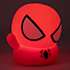 Marvel Spider-Man natlampe - rød