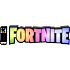 Fortnite Logo lampe - multifarvet
