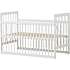 Spiloppe tremmeseng 60x120 cm - hvid