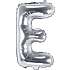 Folieballon "E" 33 cm - flere varianter - assorteret