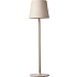 Style-touch genopladelig bordlampe - taupe