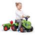 Falk Toys Baby Claas ride-on traktor med trailer, rive og skovl