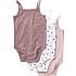 VRS baby 3-pak body str. 74 - multifarvet