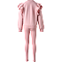 VRS børne sweat sæt str. 134/140 - rosa