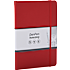 Danpen notesbog PU A5 - rød