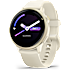 Garmin Vivoactive 6 smartwatch - Bone/Lunar Gold