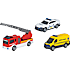 Car Mania redningskøretøjer 3-pak