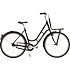 SCO Prime damecykel 7 gear 28" 2025 - sort
