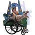 Jurassic World Adaptive kørestolscover