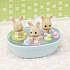 Sylvanian Families trillingernes badesæt