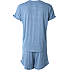 VRS dame  pyjamas str. 2XL - blå