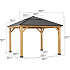 Pavillon Pirin 336 cm x 336 cm - antracit