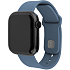 Fixed Silicon Sporty Strap silikonerem til Apple Watch - blå