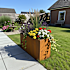 Hortus højbed corten 120x40x60 cm - uden bund