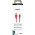 Sinox Pro USB-A til lightning kabel - pink