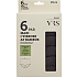 VRS dame 6-pak maxi trusser str. M - sort