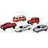 Car Mania Diecast legetøjsbiler 5-pak - flere varianter - assorteret