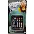 Halloweeen grease make-up 5 sticks - multifarvet